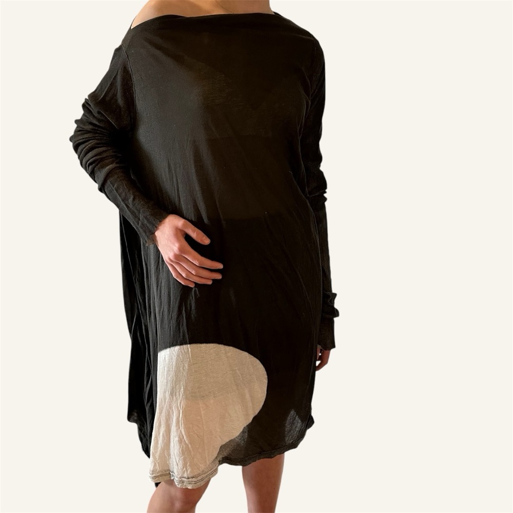 RICK OWENS DRKSHDW NWOT Tunic Top Long Sleeve🌸